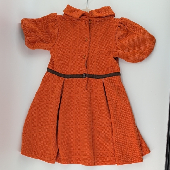 Janie and Jack Burnt Orange Formal Dress - Picture 1 of 8